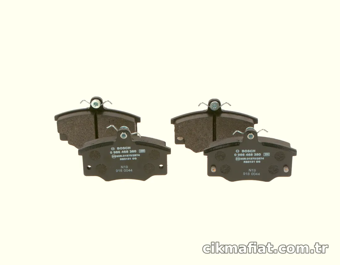 BOSCH 0986468380 Fren Disk Balata - BOSCH - 0986468380