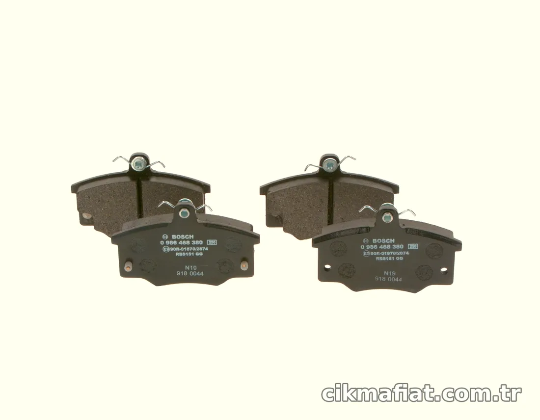 BOSCH 0986468380 Fren Disk Balata - BOSCH - 0986468380