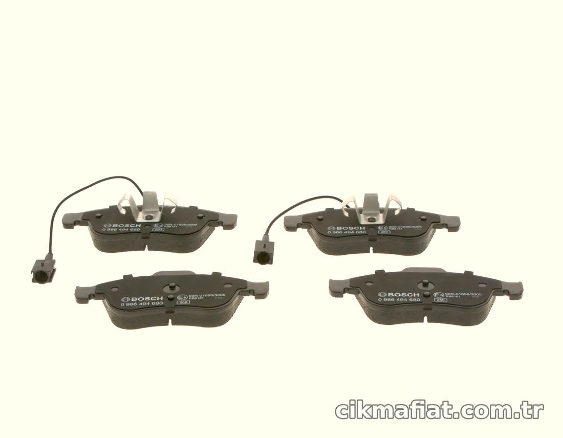 BOSCH 0986494680 Fren Disk Balata - BOSCH - 0986494680