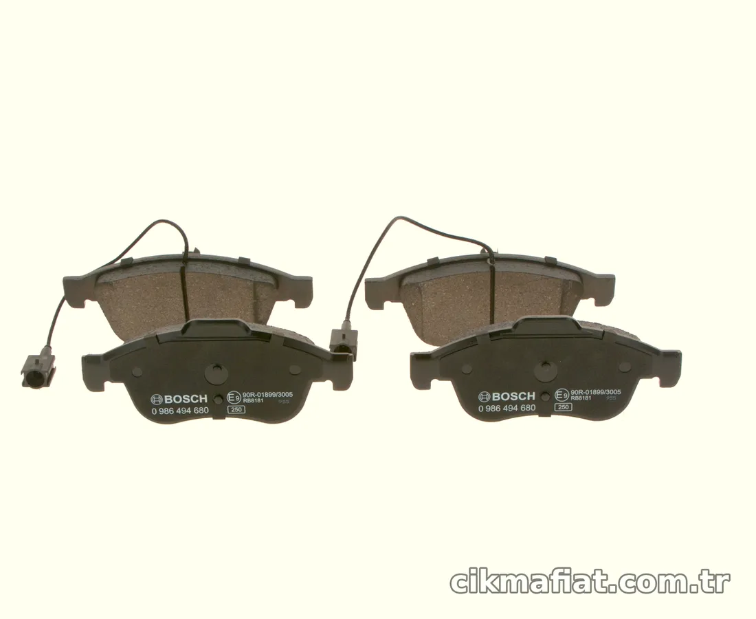 BOSCH 0986494680 Fren Disk Balata - BOSCH - 0986494680