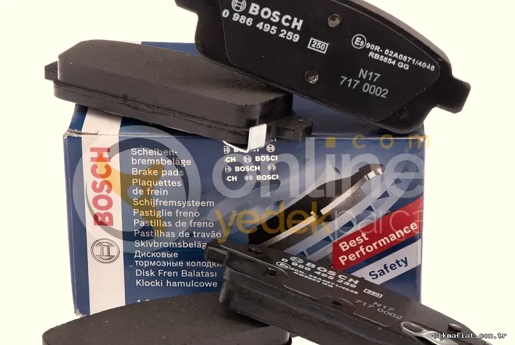 BOSCH 0986495259 | Opel Astra J Arka Fren Balata Takımı Mokka Cruze Aveo T300 Zafira C - BOSCH - BOS.0986495259 ,2