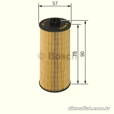 BOSCH 1457429306 | Mercedes W169 Kasa Benzinli (266 motor) A 150 04-12 Yağ Filtresi - BOSCH - BOS.1457429306