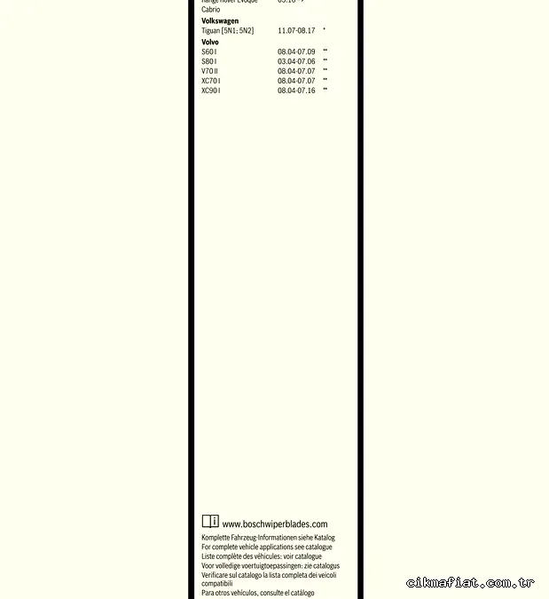 BOSCH 3397118966 Silecek Süpürgesi - BOSCH - 3397118966