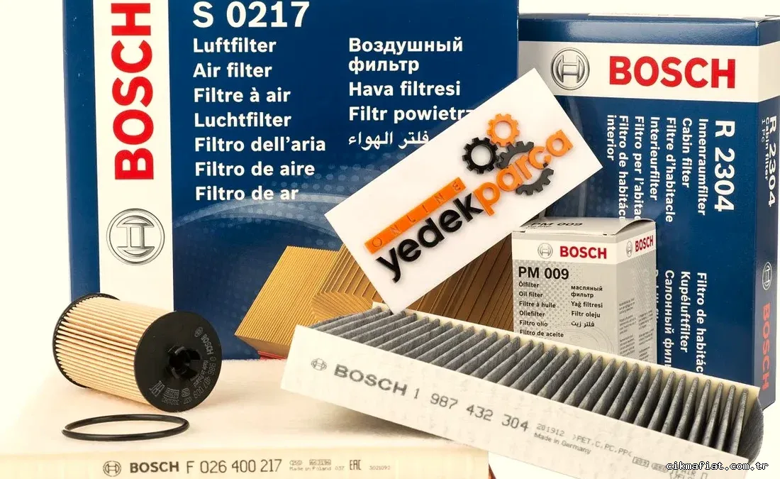 Opel Astra J 1.4 Turbo Bakım Seti Karbonlu Polen Bosch Marka - BOSCH - BOS.09864B7009 / BOS.F026400217 / BOS.1987432304