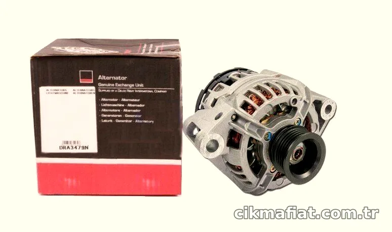 DELCO REMY DRA3479N | Opel Corsa B 1.4 1.6 Şarj Dinamosu 100 AMPER - DELCO REMY - DER.DRA3479N