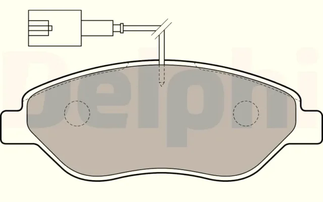 DELPHI LP1720 Fren Disk Balata