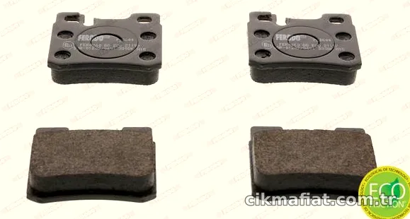 FERODO FDB1311 | Arka Fren Balata Takımı Mercedes W210 W203-209-210 Tek Pimli - FERODO - FER.FDB1311 ,W210