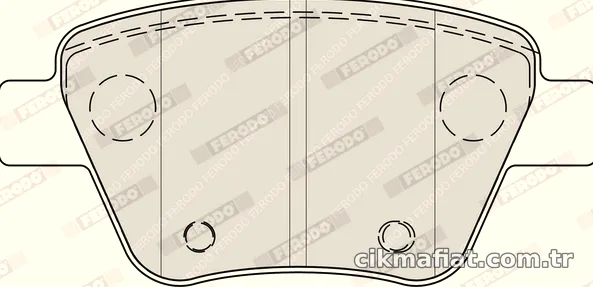 FERODO FDB4316 Fren Disk Balata - FERODO - FDB4316