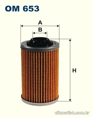 FILTRON OM653 Yağ Filtresi - FILTRON - OM653