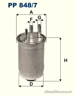 FILTRON PP8487 Yakıt Filtresi - FILTRON - PP8487