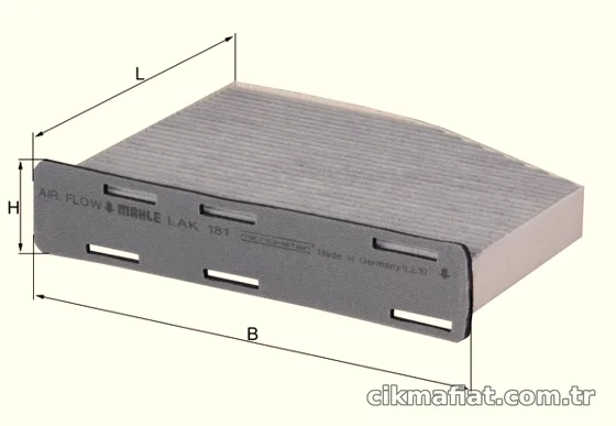 KNECHT LAK181 Polen Filtresi - KNECHT - LAK181