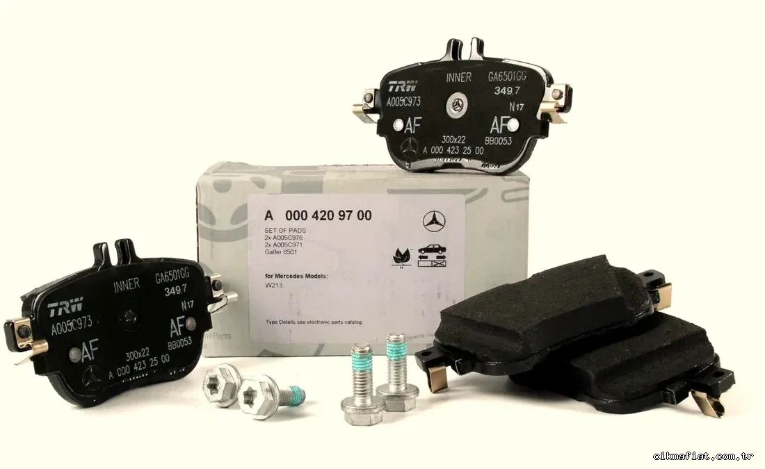 MERCEDES-BENZ A0004209203 | Benz E Serisi W213 Arka Fren Balata Takımı Orijinal W238-W257 - MERCEDES-BENZ - A0004209203