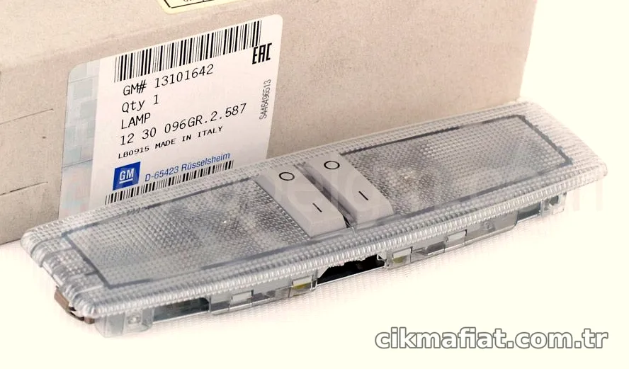PSA 13101642 | Arka Okuma Tavan Lambası Opel Astra H Zafira B Vectra C - MOPAR (PSA) - 13101642 ,1