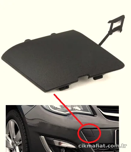 PSA 13368665 | Opel Astra J Ön Çeki Demir Kapağı 2012 Model Sonrası Makyajlı Orijinal - MOPAR (PSA) - 13368665