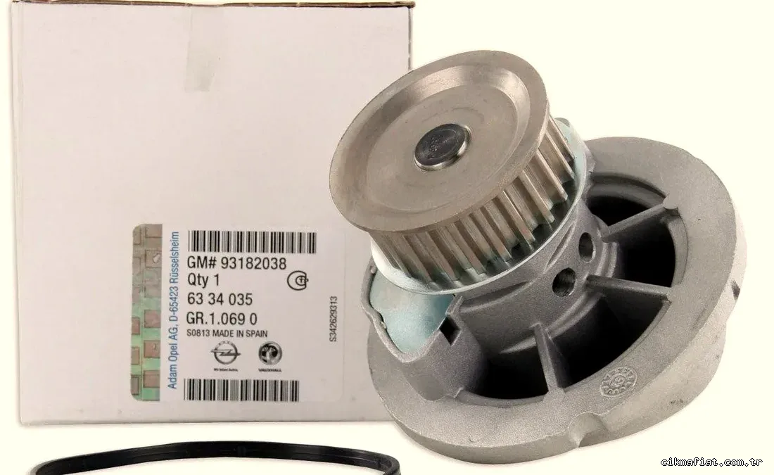 PSA 93182038 | Opel Corsa C 1.4 Ecotec (Z14XE) Devirdaim Su Pompası Orijinal - MOPAR (PSA) - 93182038 ,2