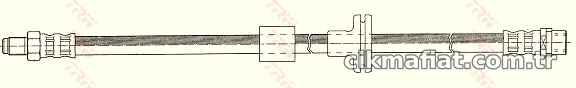 TRW PHB320 Fren Hortumu - TRW - PHB320