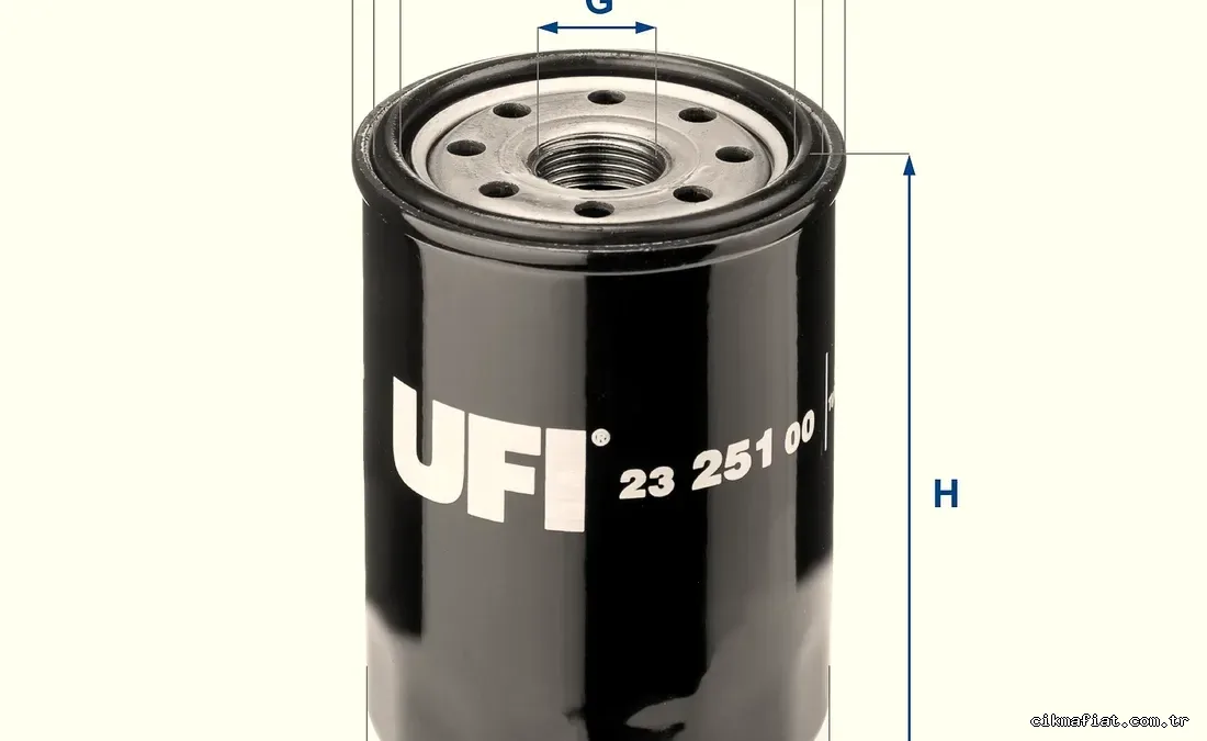 UFI 2325100 Yağ Filtresi - UFI - 2325100