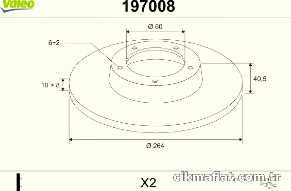 ARKA FREN AYNASI (DISKI) GRANDE PUNTO PUNTO EVO 1,2 / 1,3 / 1,4T JET 05> – Valeo – VALEO 197008″ loading=”lazy” /></figure>
<p class=