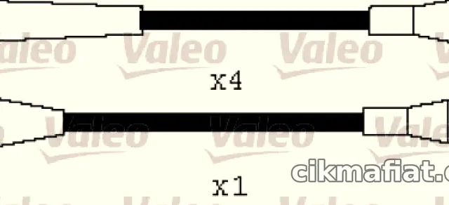 BUJI KABLOSU SUZUKI SAMURAI 8V (88>00) – VALEO 346535