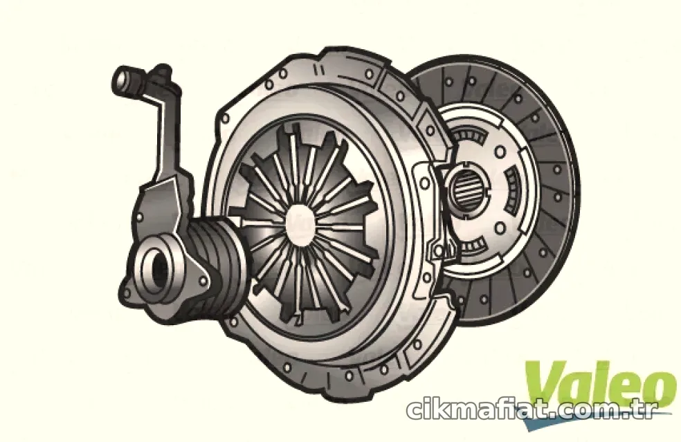 DEBRIYAJ TAKIMI (BASKI+DISK+RULMAN)FIAT 500 PUNTO MITO 1,3D MULTI - Valeo - VALEO 834113