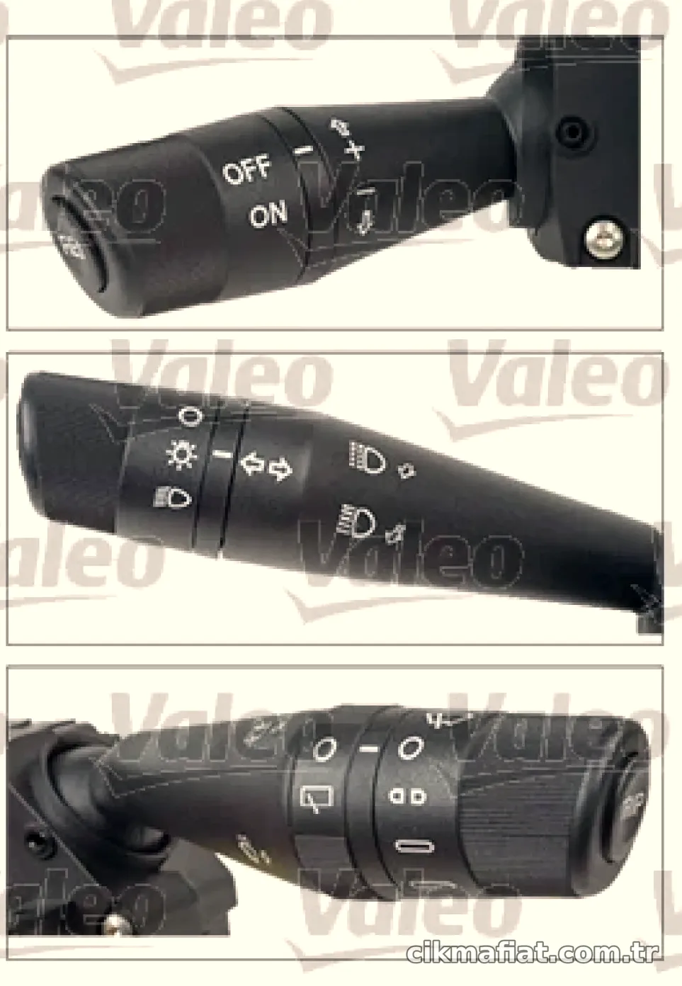 FAR SINYAL KORNA KUMANDA KOLU GRANDE PUNTO EVO PEMPOMATA - Valeo - VALEO 251626