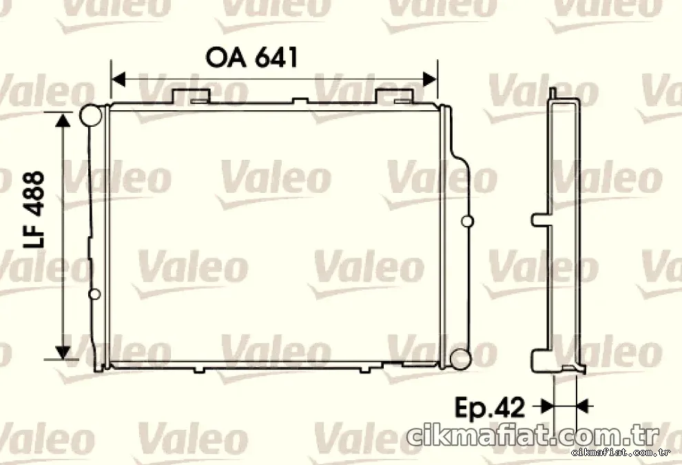 MOTOR SU RADYATORU E-CLASS W210 99>02 S210 99>03 - Valeo - VALEO 734803