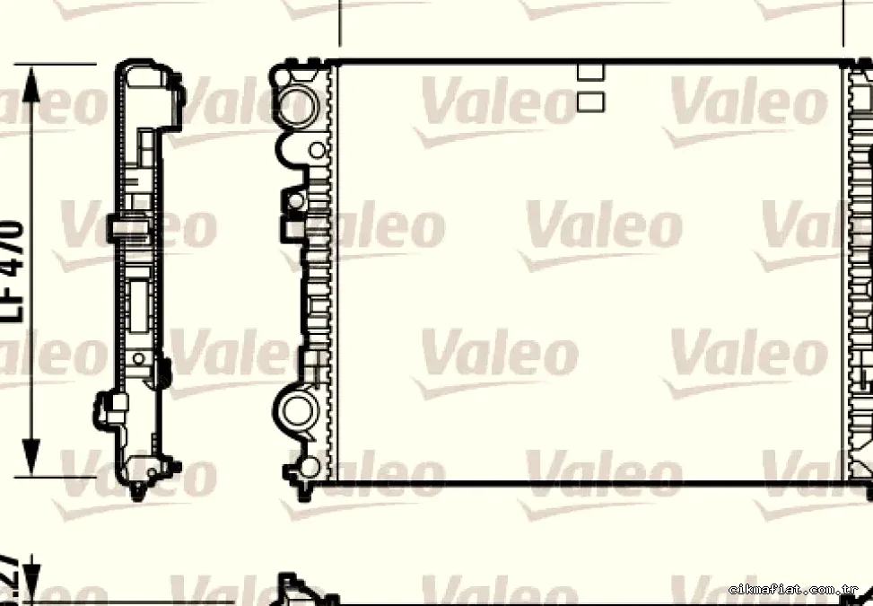MOTOR SU RADYATORU JUMPY SCUDO EVASION DW8 KLIMALI JUMPY SCUDO EVASION DW10 (2,0HDI 8V) - Valeo - VALEO 732692