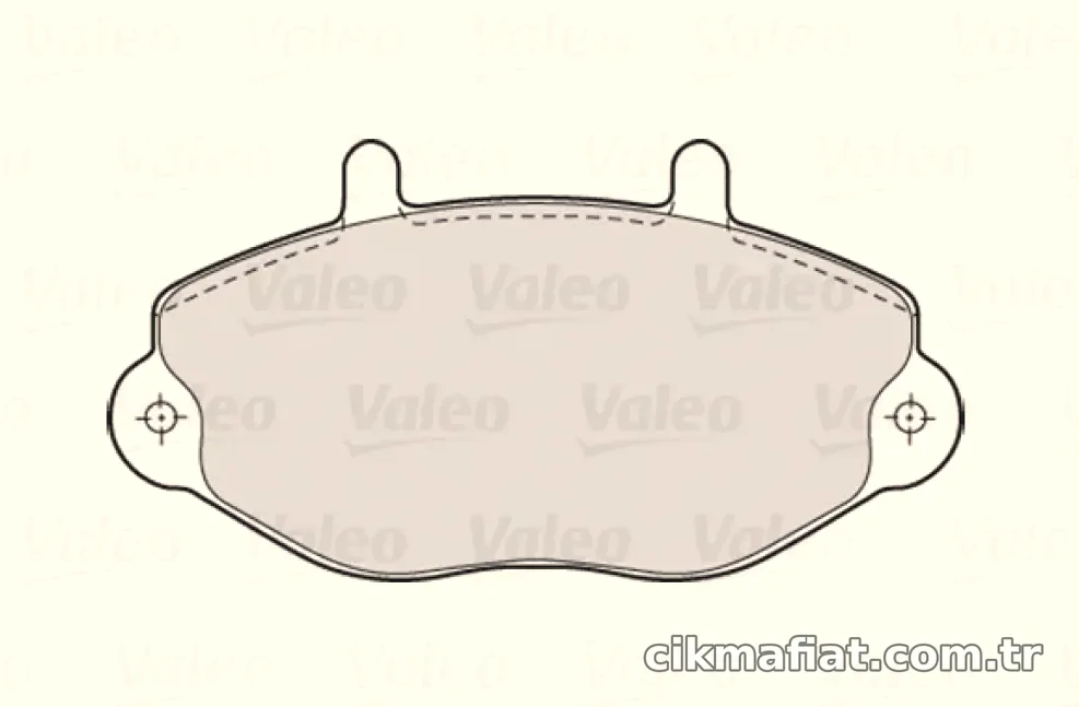 ON FREN BALATASI TRANSIT T15 91 00 - Valeo - VALEO 670037