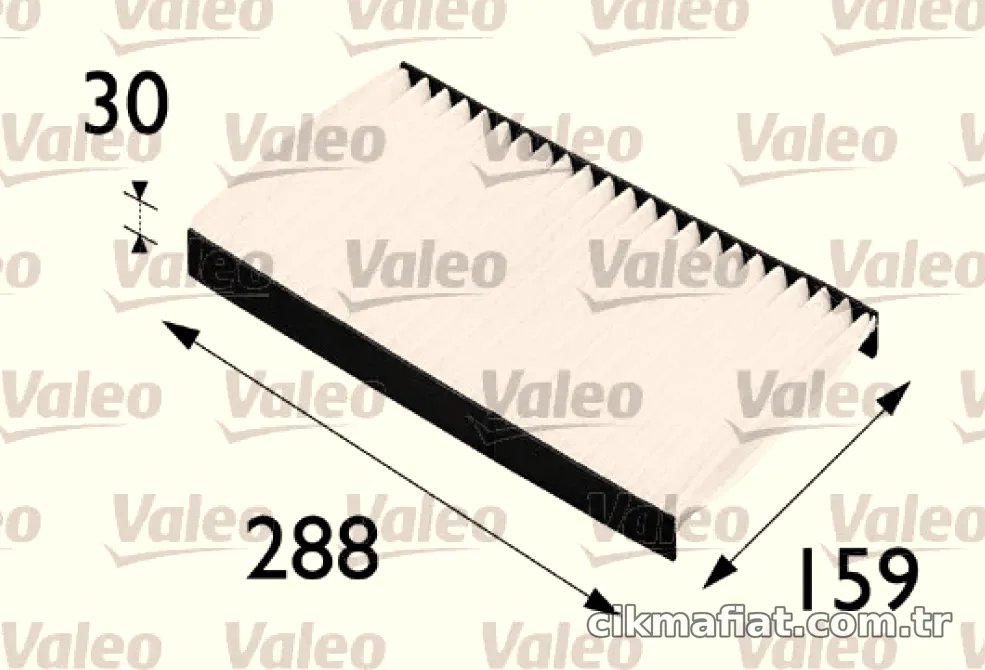 POLEN FILTRESI BRAVA BRAVO MAREA ALFA 156 DAILY III - Valeo - VALEO 698197