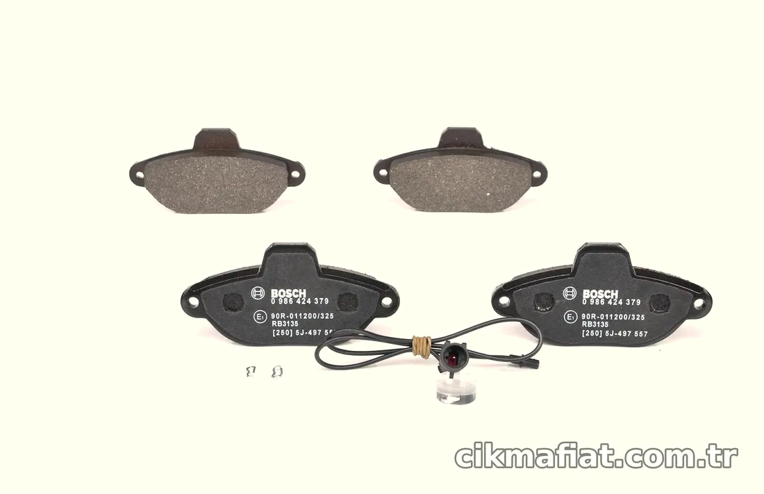BOSCH 0986424379 Fren Disk Balata - BOSCH - 0986424379