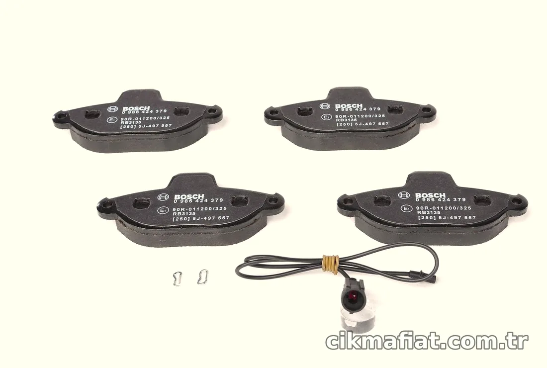 BOSCH 0986424379 Fren Disk Balata - BOSCH - 0986424379