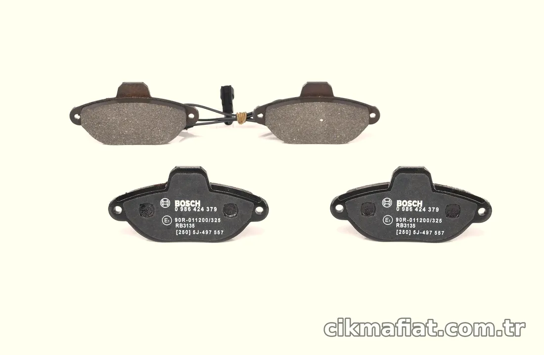 BOSCH 0986424379 Fren Disk Balata - BOSCH - 0986424379