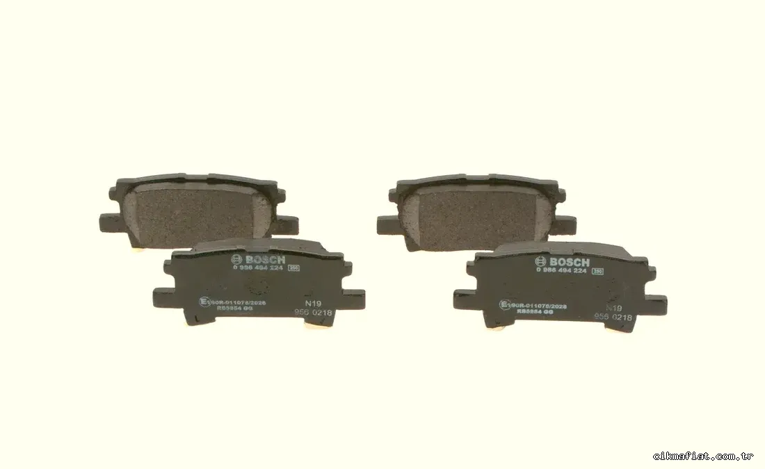 BOSCH 0986494224 Fren Disk Balata - BOSCH - 0986494224