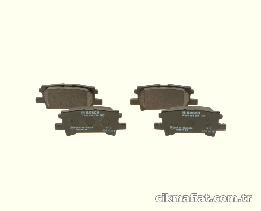 BOSCH 0986494224 Fren Disk Balata - BOSCH - 0986494224