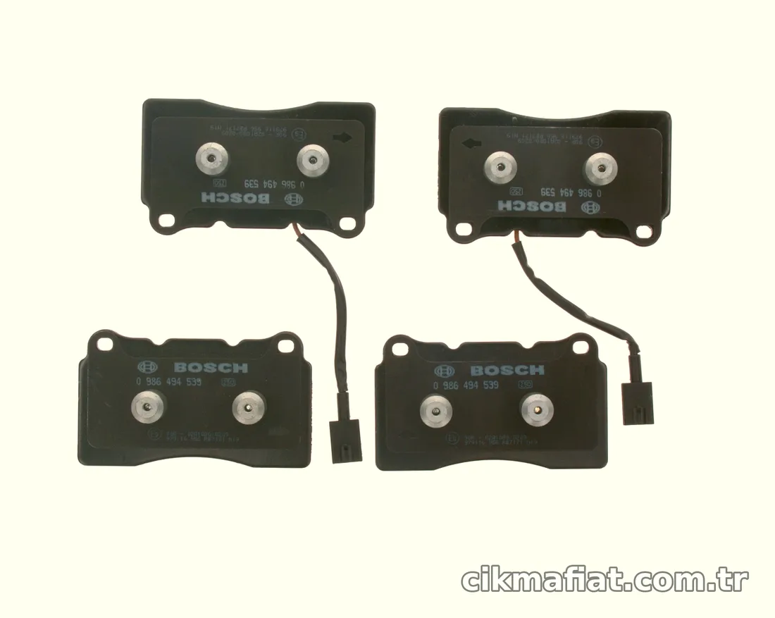 BOSCH 0986494539 Fren Disk Balata - BOSCH - 0986494539