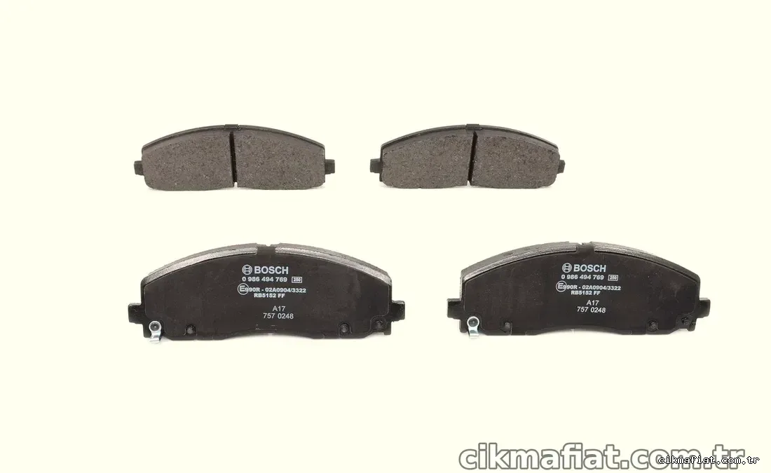 BOSCH 0986494769 Fren Disk Balata - BOSCH - 0986494769