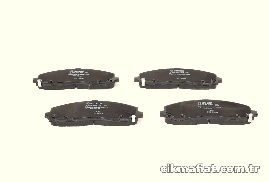 BOSCH 0986494769 Fren Disk Balata - BOSCH - 0986494769