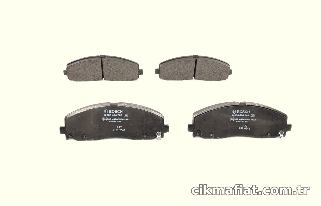 BOSCH 0986494769 Fren Disk Balata - BOSCH - 0986494769