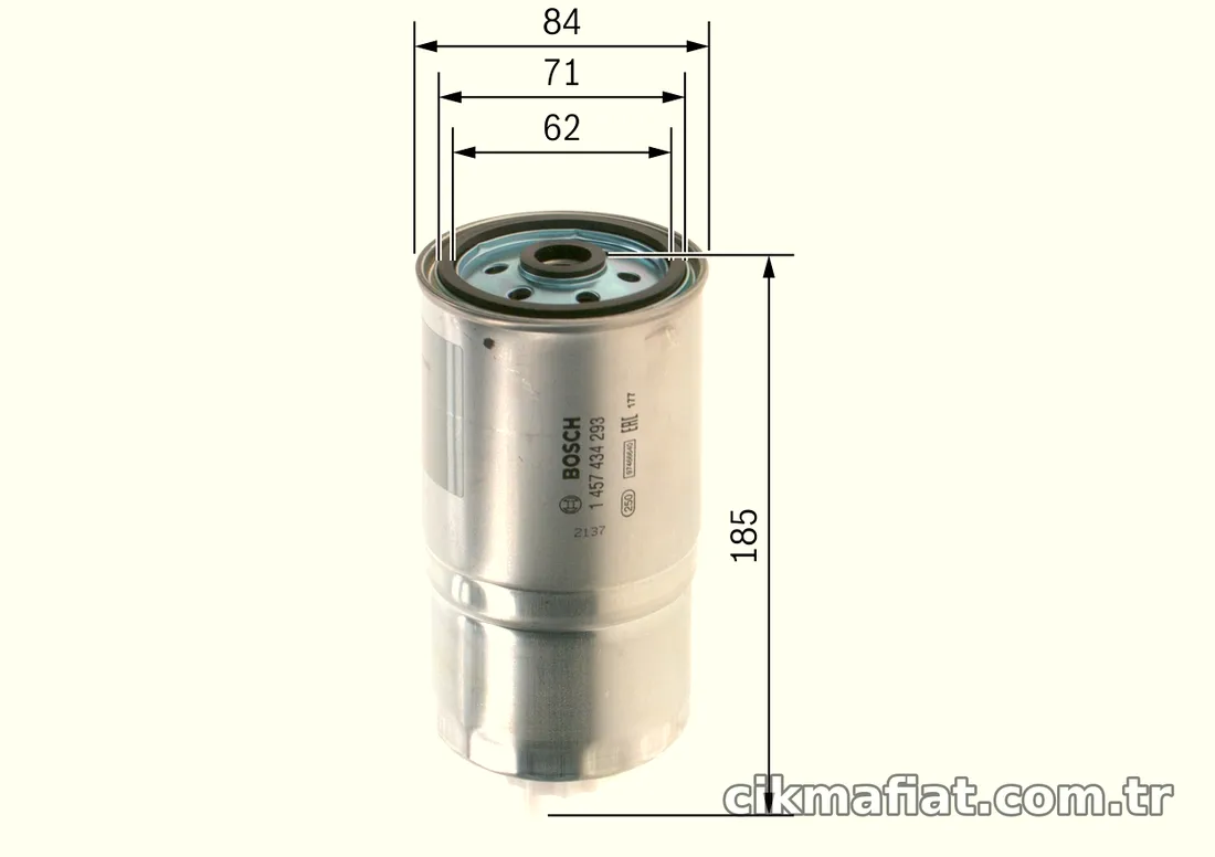 BOSCH 1457434293 Yakıt Filtresi - BOSCH - 1457434293