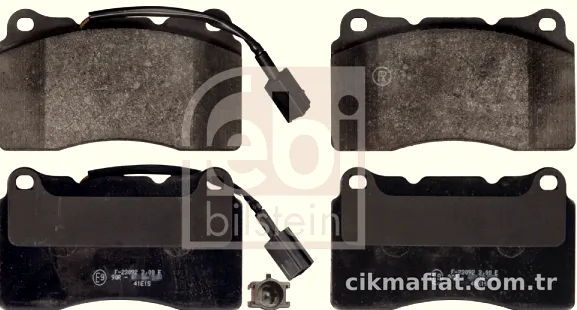 FEBI BILSTEIN 116107 Fren Disk Balata - FEBI BILSTEIN - 116107