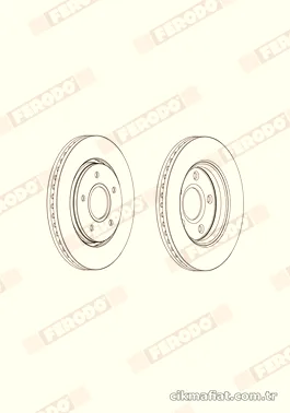 FERODO DDF1807C Fren Disk Ayna - FERODO - DDF1807C