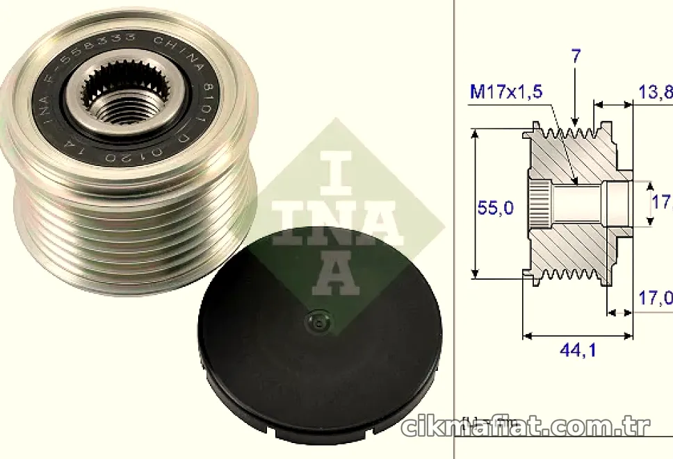 ALTERNATOR RULMANI FORESTER 2008-2013 OUTBACK 2013 -> - INA - INA 535016710