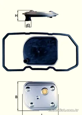 KNECHT HX158D Şanzıman Yağ Filtresi - KNECHT - HX158D