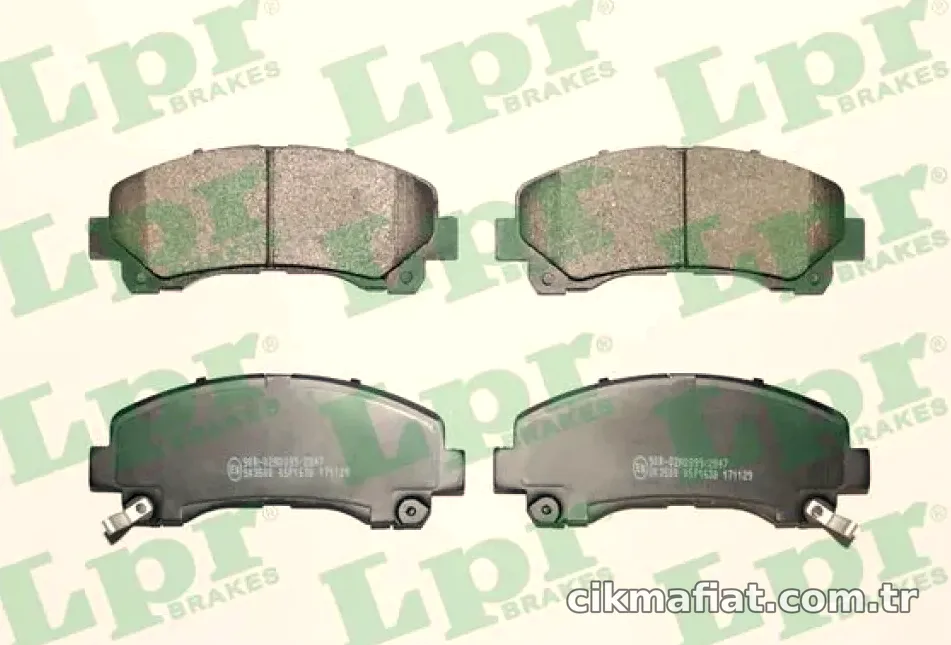 ON FREN BALATASI D-MAX 8DH 2,5 DITD/2,5 DITD 4X4/3,0D 4X4 10/06- 07/08 SONRASI URETILEN ARACLAR ICIN - LPR - LPR 05P1630