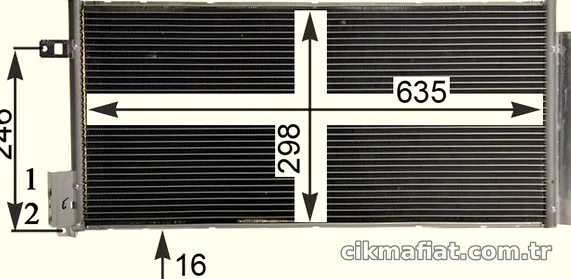 MAHLE AC505000P Klima Radyatörü - MAHLE - AC505000P