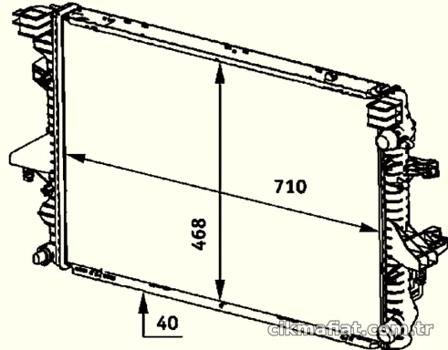 MAHLE CR583000P Su Radyatörü - MAHLE - CR583000P