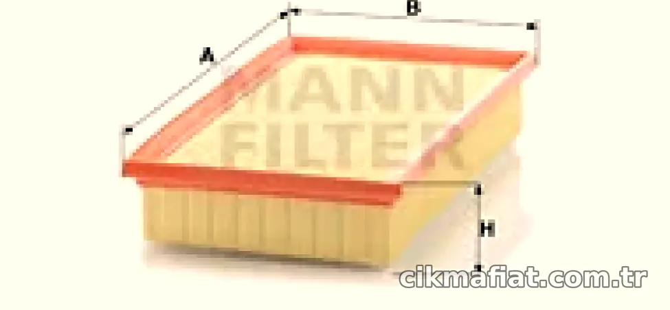 HAVA FILTRESI ALFA ROMEO GT 03> ALFA 147 1,9JTD - Mann Filter - MANN C29124