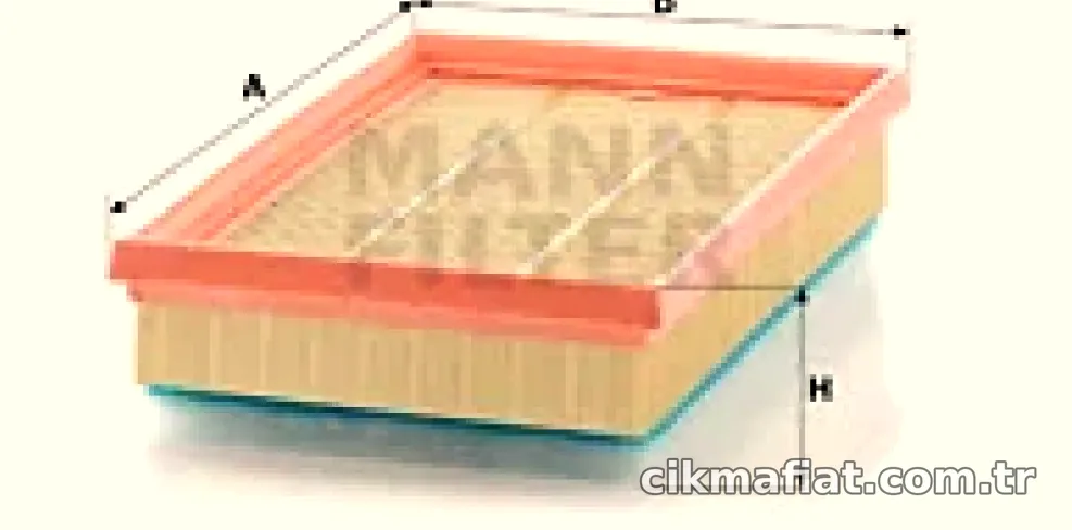 HAVA FILTRESI FIAT BRAVO 1.4 1.6DMTJ 07> 14 STILO 1.9JTD - Mann Filter - MANN C28105/1