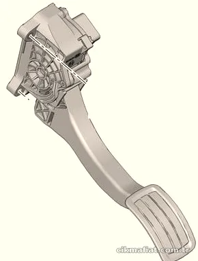 ORJINAL Gaz Pedal 9674829780