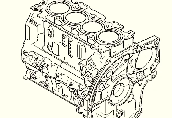 ORJINAL Yarım Motor 1.5 Sohc Dizel CN1Q6011C1B